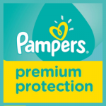 Pampers Premium Protection logo Pampers Premium Protection logo